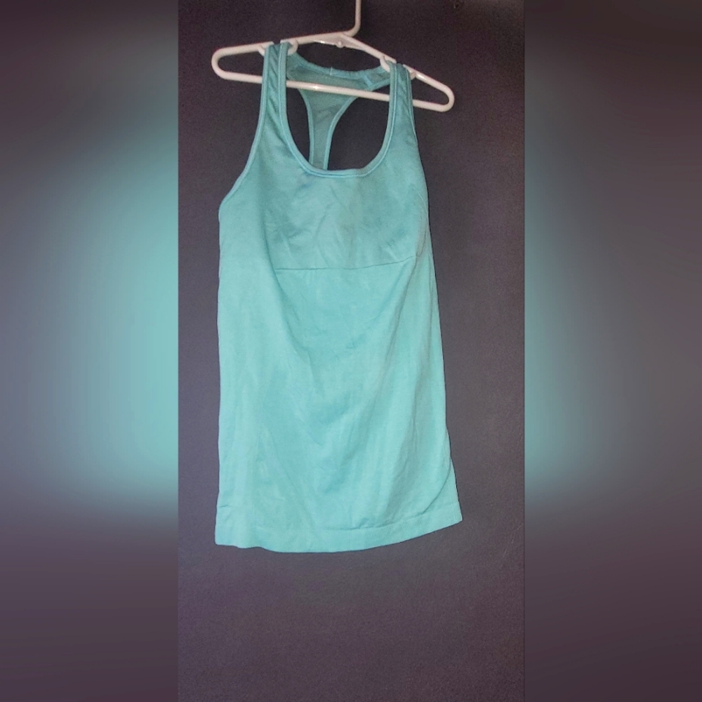 lululemon athletica Blue Tank Top